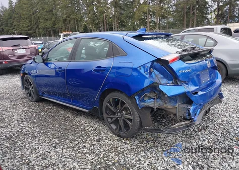 2019 Honda Civic Sport z USA, uszkodzony, nr VIN SHHFK7G43KU212058